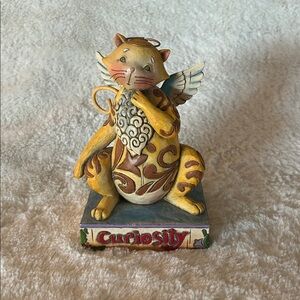Jim Shore Curiosity Cat Figurine